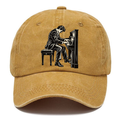 Pianist Strong Chord Global Music Ink Figures Classic Cap – Golden Harvest