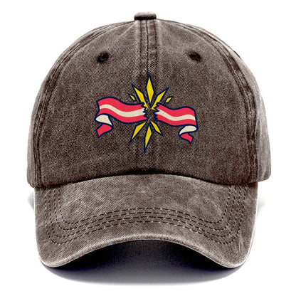 Finish Tape Burst 90S Running Clubs Classic Cap – Brown