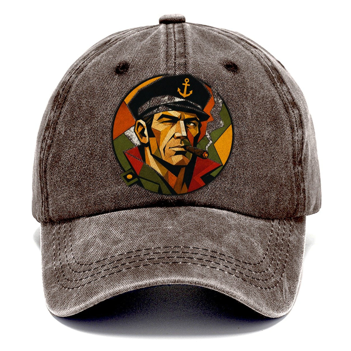 Sailor Portrait Classic Cap – Brown