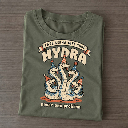 Hydra Olympus Gift Shop Classic T-shirt – Army Green