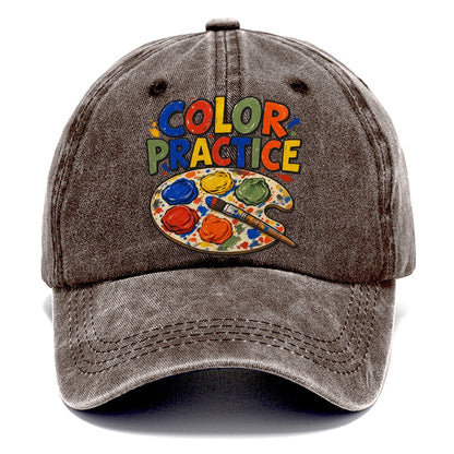 Color Practice Clay Color Makers Classic Cap – Brown