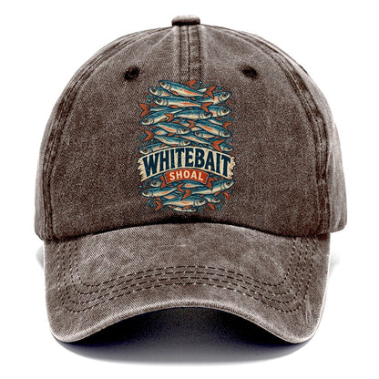 Whitebait Shoal Stack Fishing Club Classic Cap – Brown