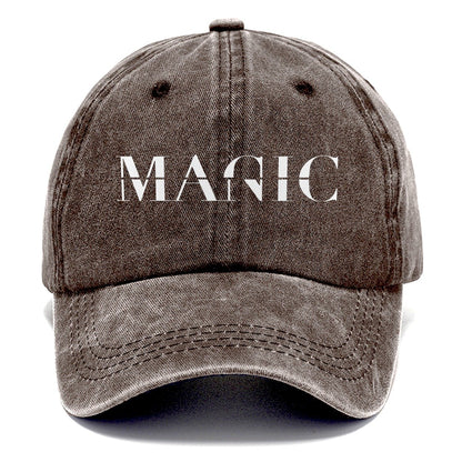 Magic Manic Split Feelings Classic Cap – Brown