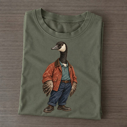 Canada Goose Wardrobe Portrait Wild Wardrobe Portraits Classic T-shirt – Army Green