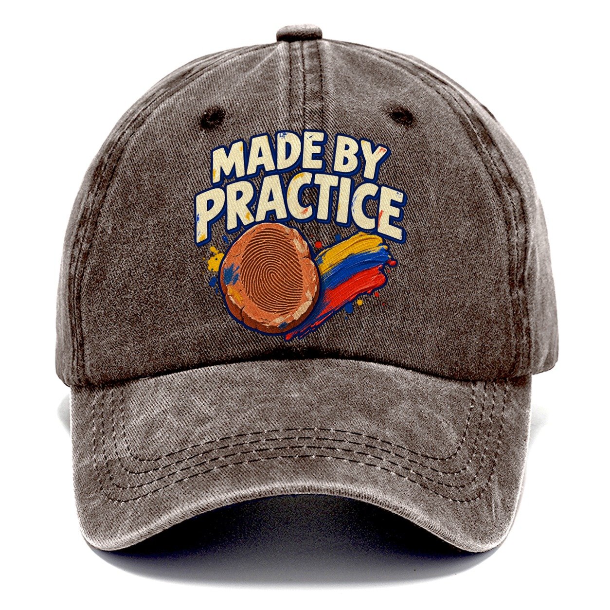 Made By Practice Clay Color Makers Classic Cap – Brown