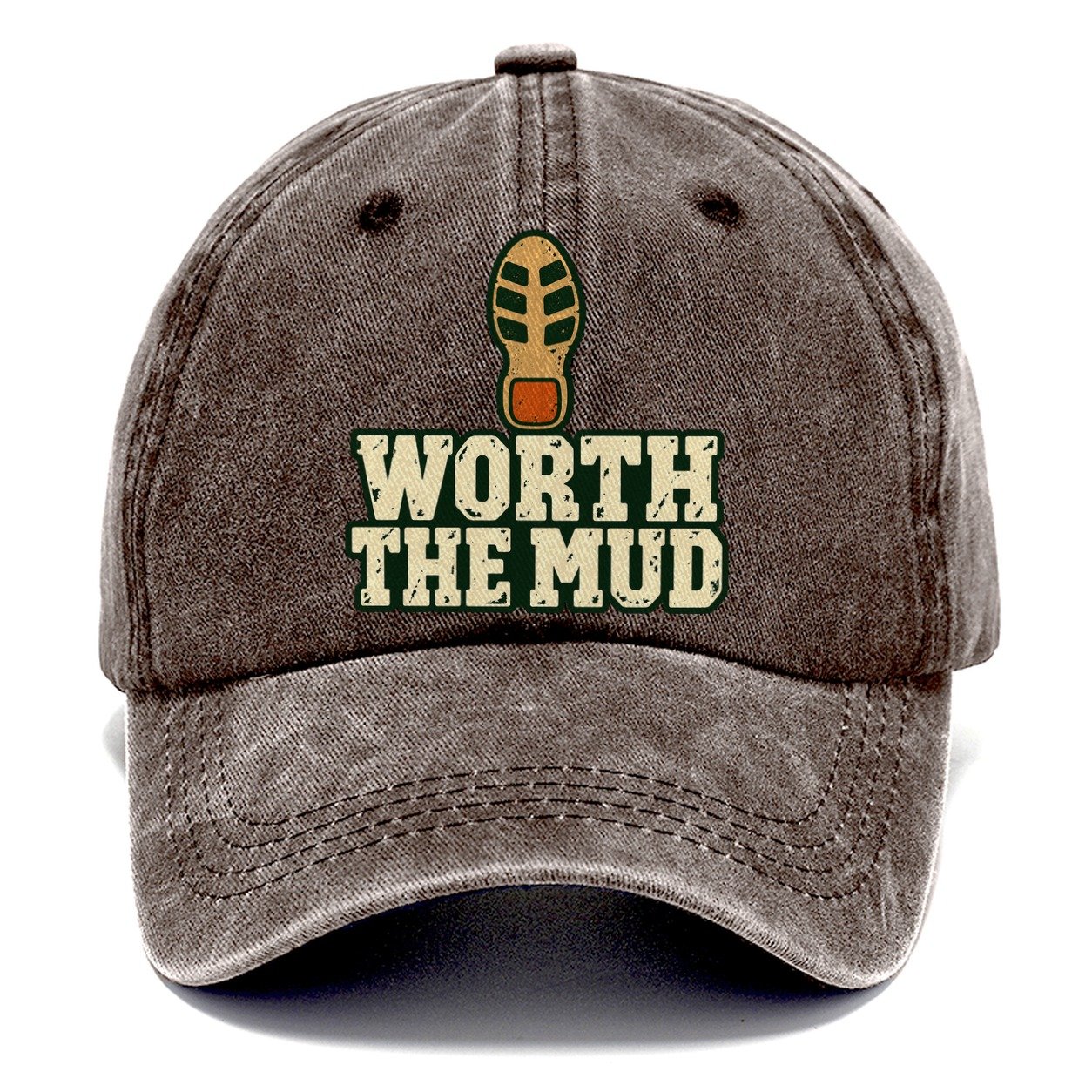 Worth The Mud Foraging And Mycology Classic Cap – Brown