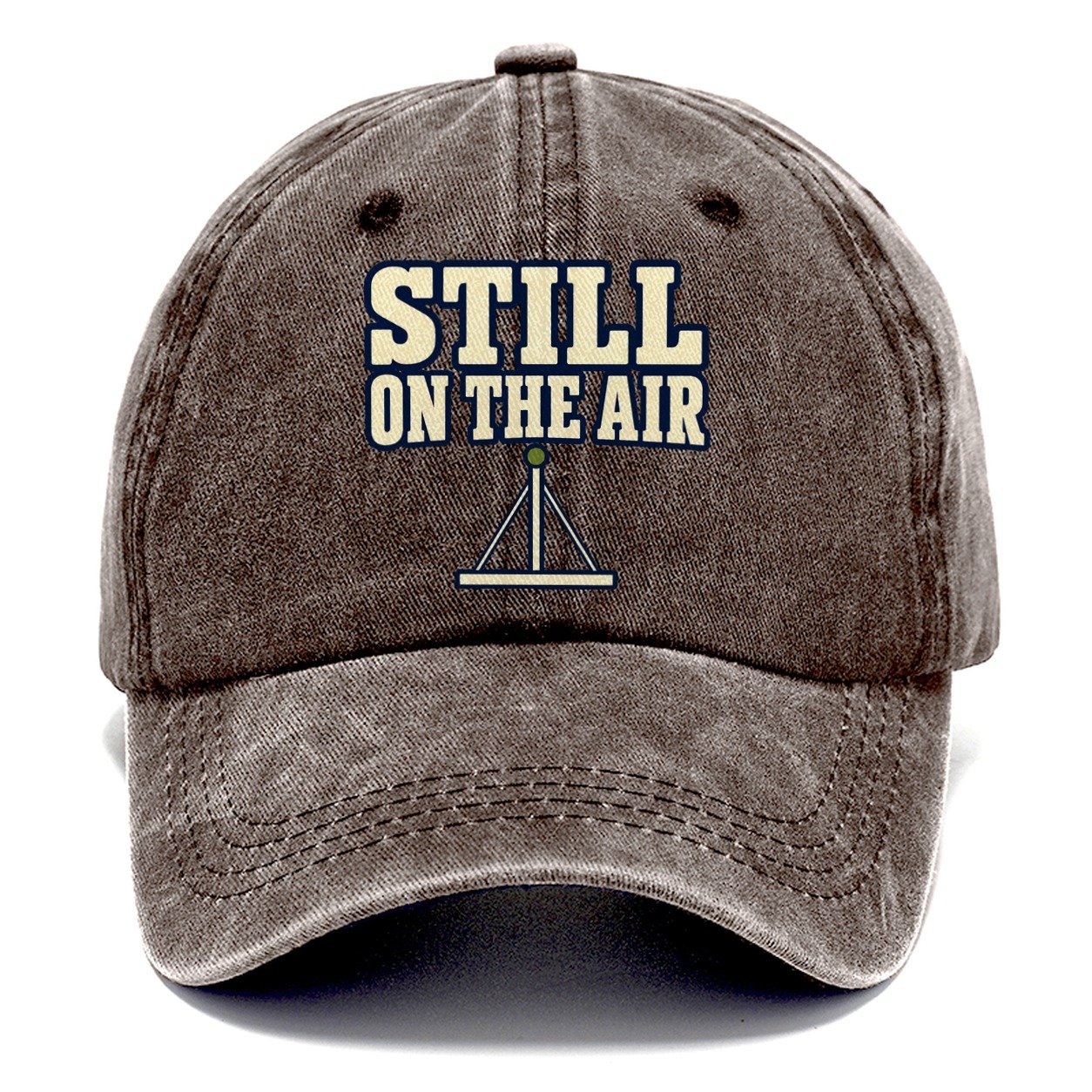 Still On The Air Amateur Radio Classic Cap – Brown