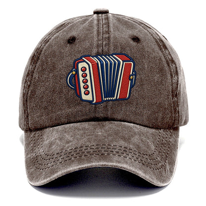 Button Accordion Tiny Solo Marks Classic Cap – Brown