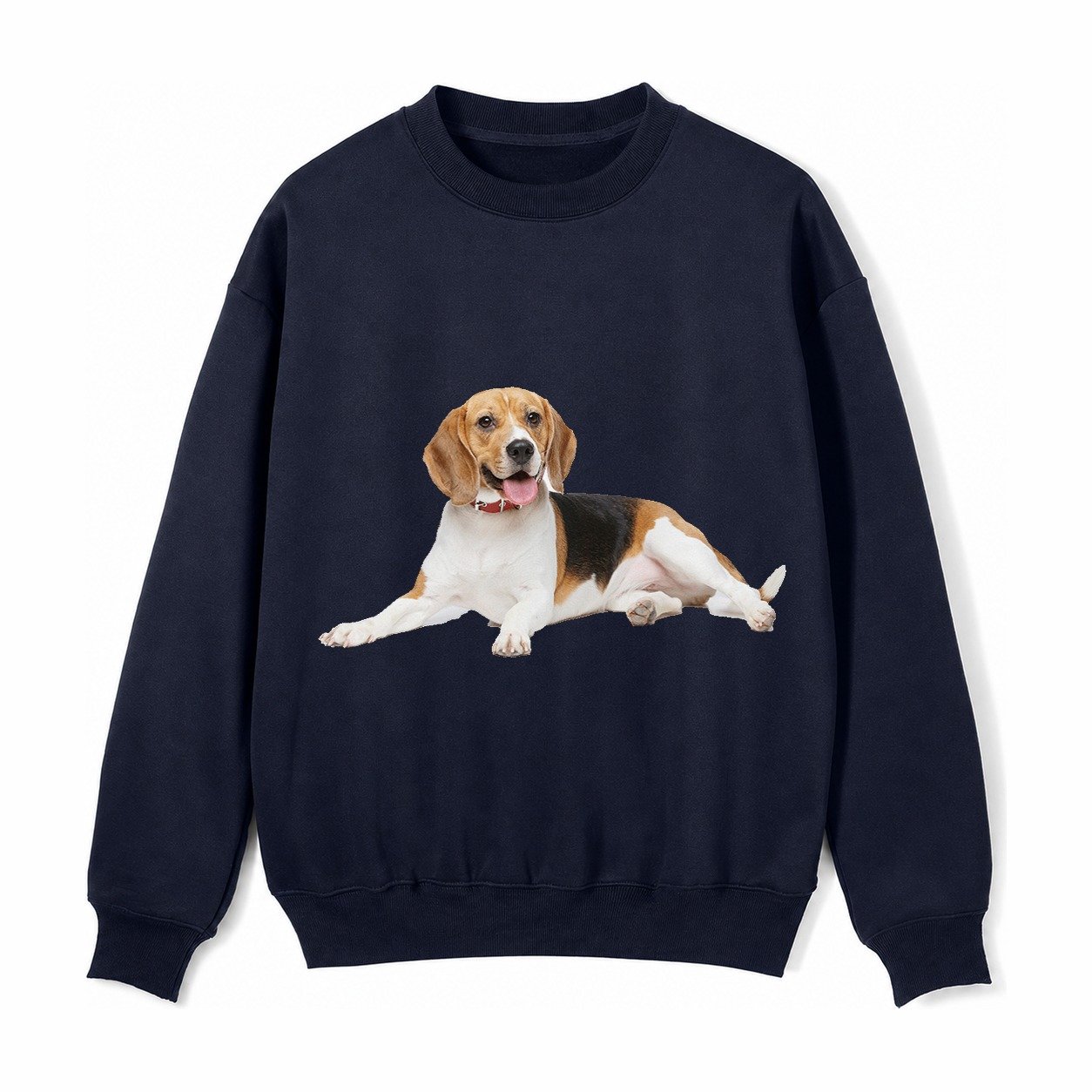 Beagle Fleece Sweatshirt – Navy Blue