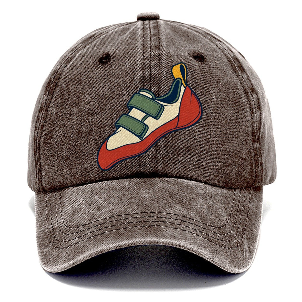 Climbing Shoe Profile Rock Climbing Classic Cap – Brown