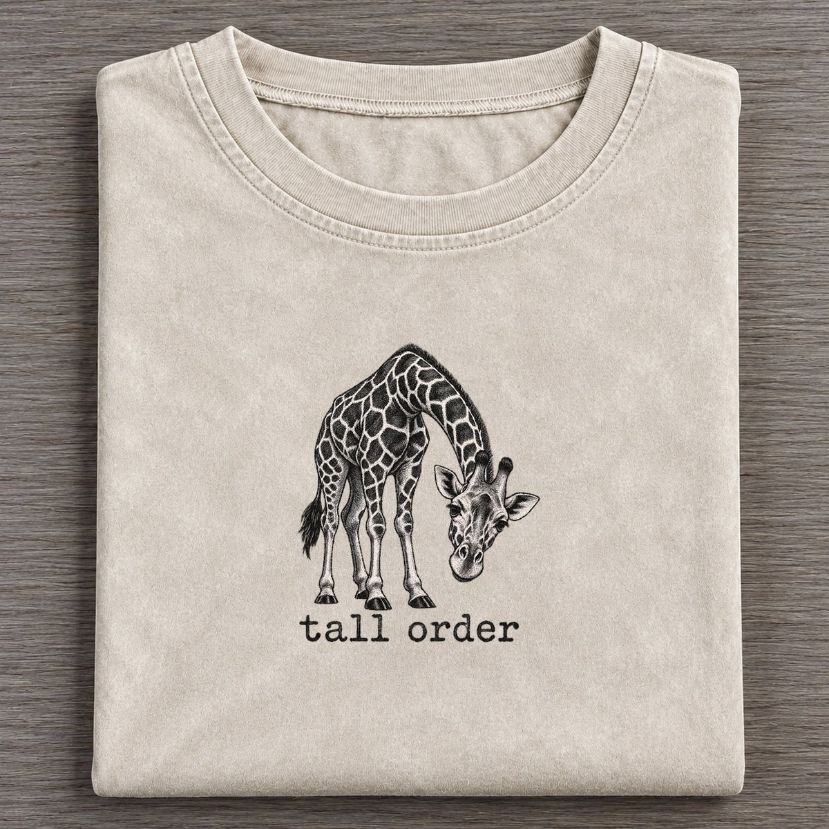 Tall Order Collective Nouns Vintage T-shirt – Off White