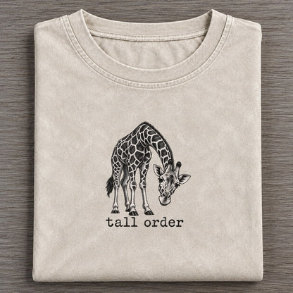 Tall Order Collective Nouns Vintage T-shirt – Off White