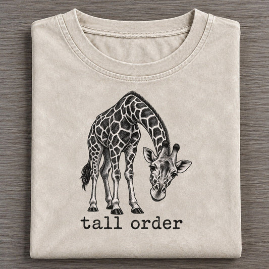 Tall Order Collective Nouns Vintage T-shirt – Off White