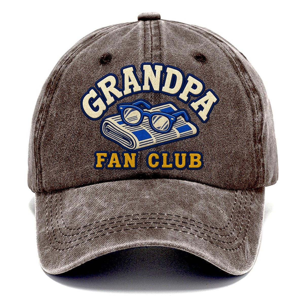 Grandpa Fan Club Classic Cap – Brown