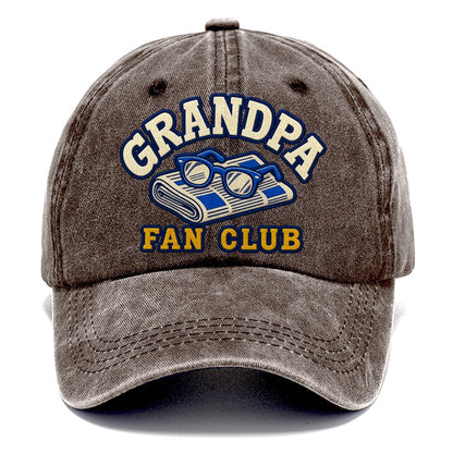 Grandpa Fan Club Classic Cap – Brown