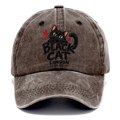 Black Cat London Est. 2023 Classic Cap – Brown
