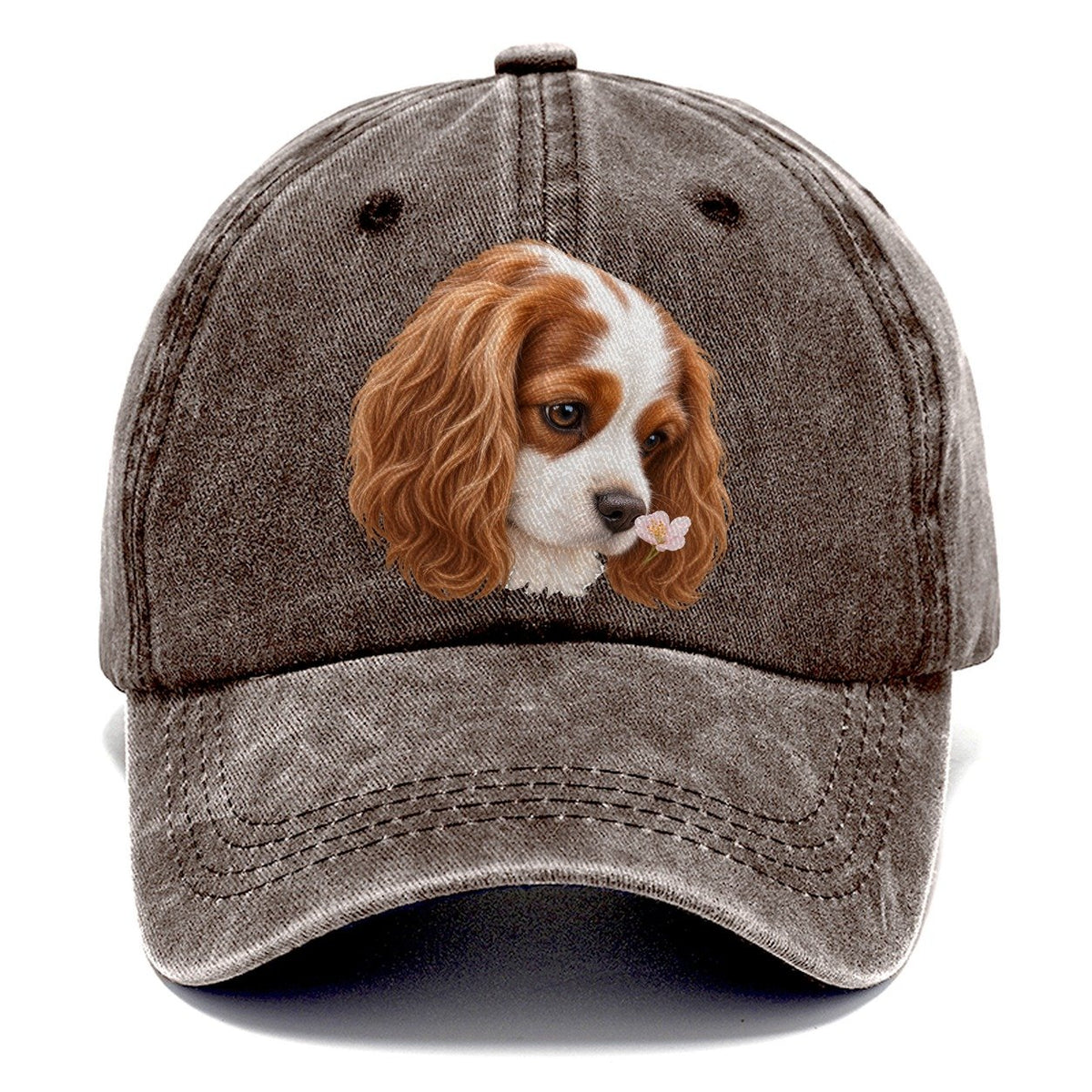 Cavalier Petal Greeting Pastimes Companions Classic Cap – Brown