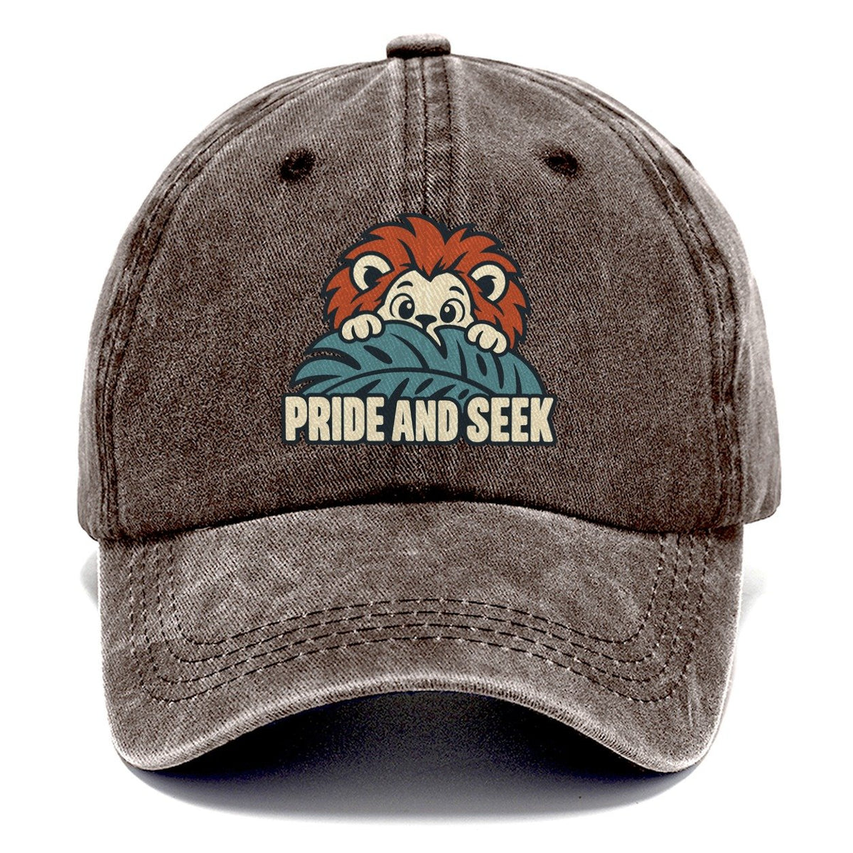 Pride And Seek Familiar Punchlines Classic Cap – Brown