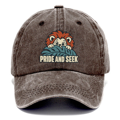 Pride And Seek Familiar Punchlines Classic Cap – Brown