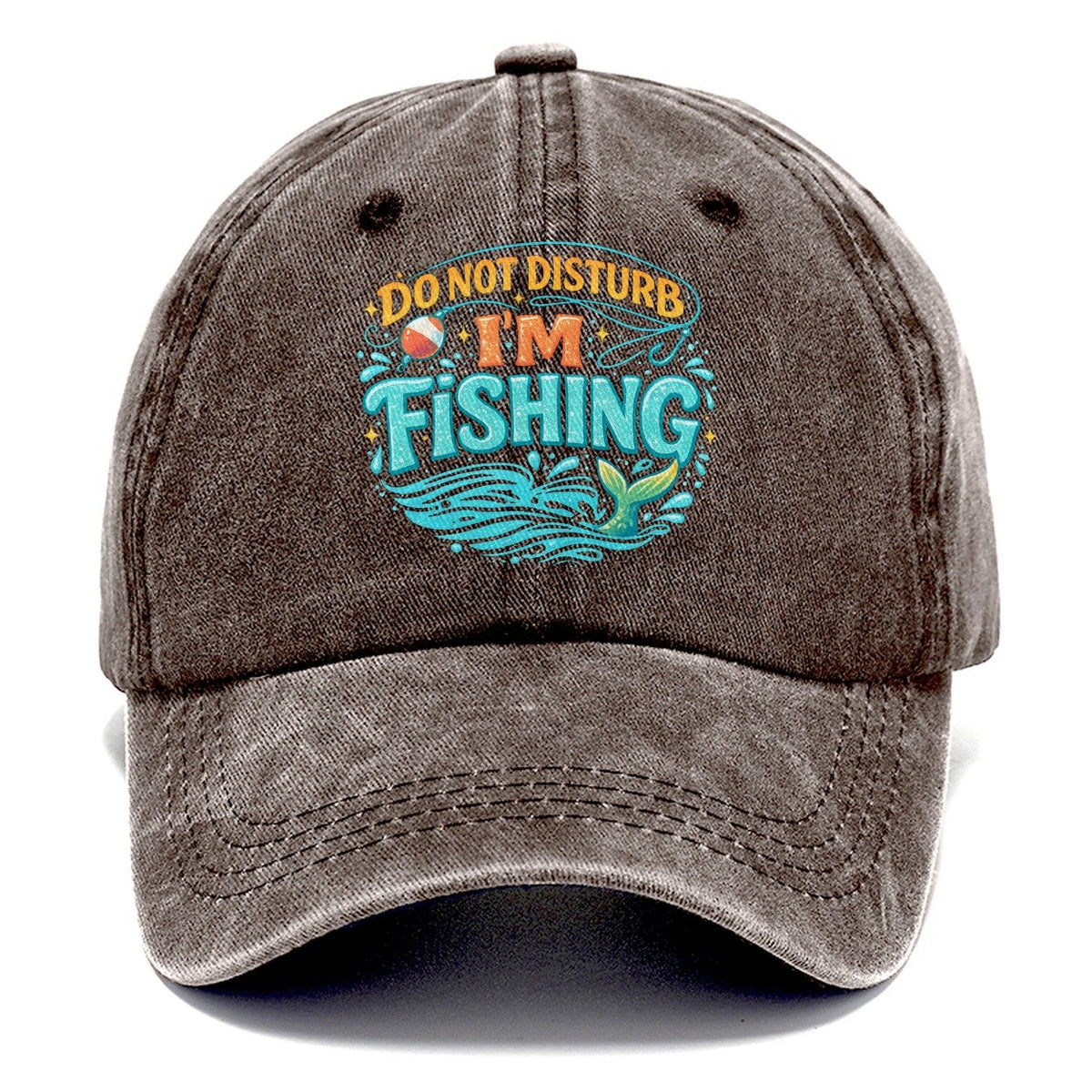 Fishing Is My Retirement Plan Classic Cap – Brown