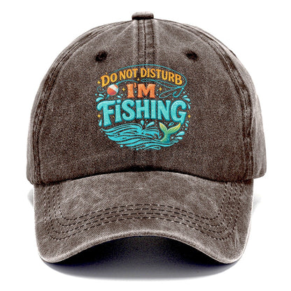 Fishing Is My Retirement Plan Classic Cap – Brown