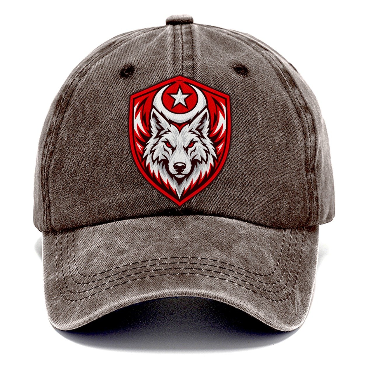 Turkey Minimal Emblem Country Logos Classic Cap – Brown
