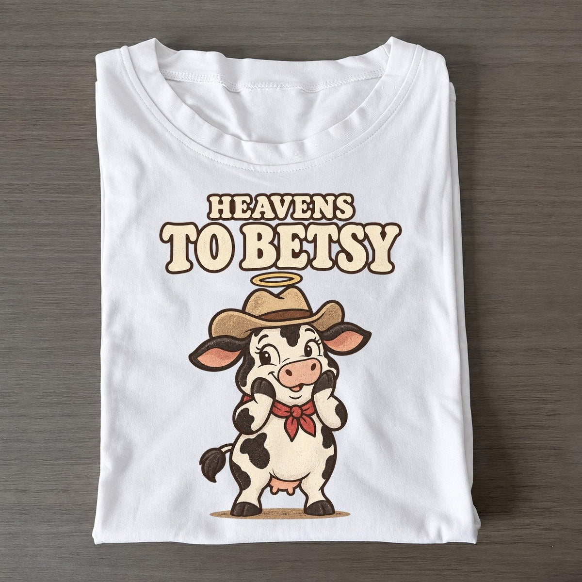 Heavens To Betsy Well I Declare Classic T-shirt – White