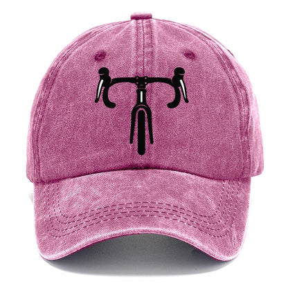 Drop Bar Silhouette Cycling Life Classic Cap – Dusty Rose