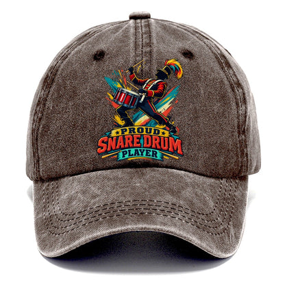 Proud Snare Drum Player Music Instruments Classic Cap – Brown
