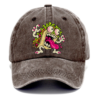 Screaming Taco Crazy Styles Classic Cap – Brown