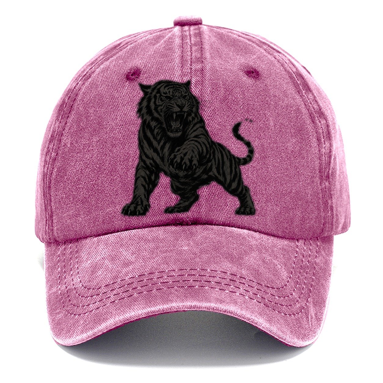 Tiger Stripes Classic Cap – Dusty Rose