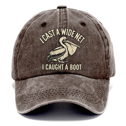 Pelican Wide Net No Worm Club Classic Cap – Brown