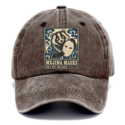Mujina Masks Yokai Night Market Classic Cap – Brown