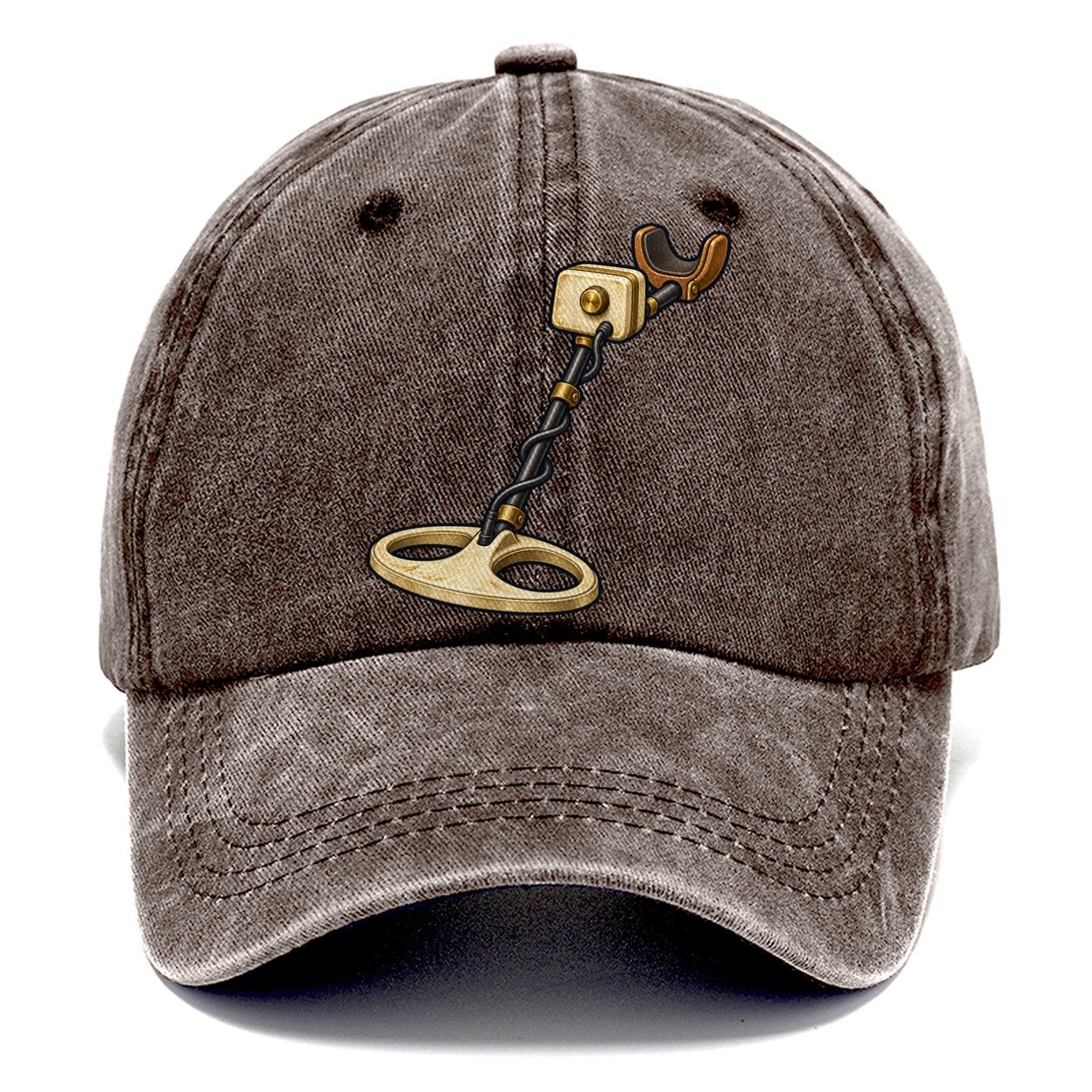 The Detector Treasure Hunting Classic Cap – Brown