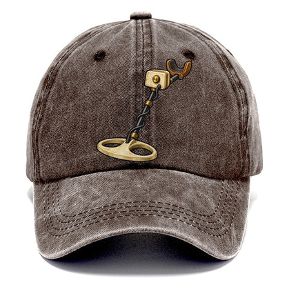 The Detector Treasure Hunting Classic Cap – Brown