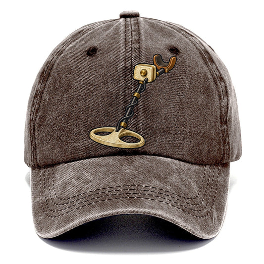 The Detector Treasure Hunting Classic Cap – Brown