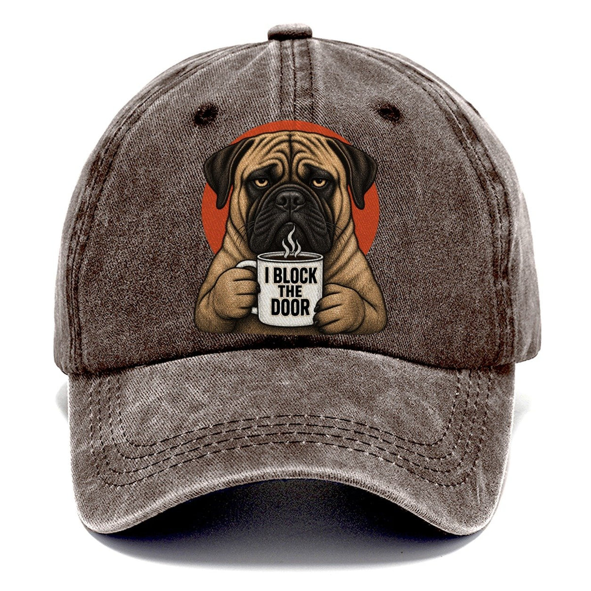 Bullmastiff Mug Truths Dog Mug Truths Classic Cap – Brown