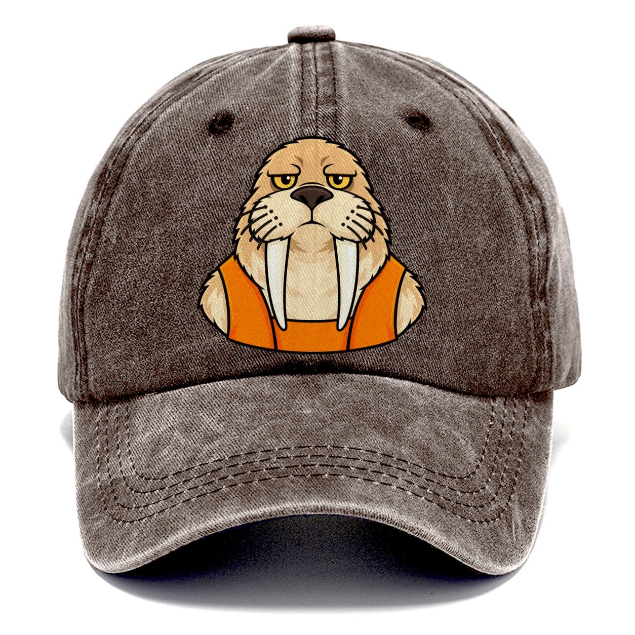 Walrus Yard Foreman Heavy Duty Classic Cap – Brown
