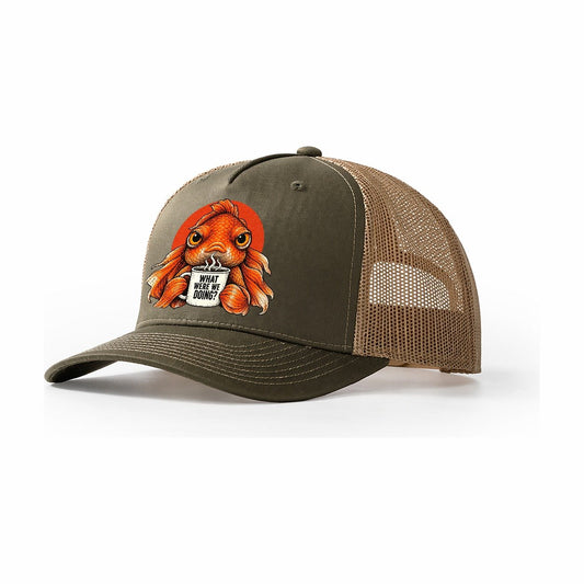 Goldfish Mug Truths Trucker Hat – Olive Khaki