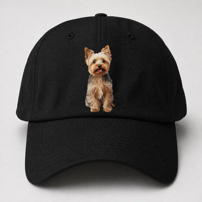 Yorkshire Terrier Dog Baseball Cap – Black