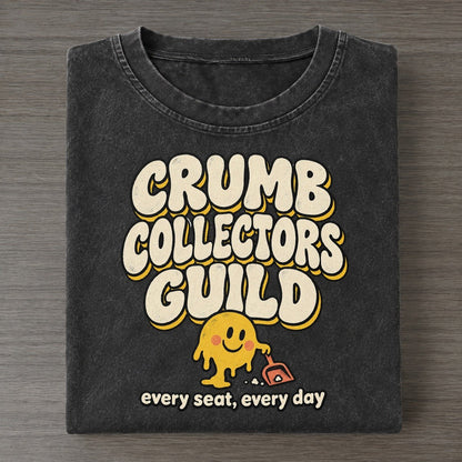 Crumb Collectors Running On Fumes Club Vintage T-shirt – Black