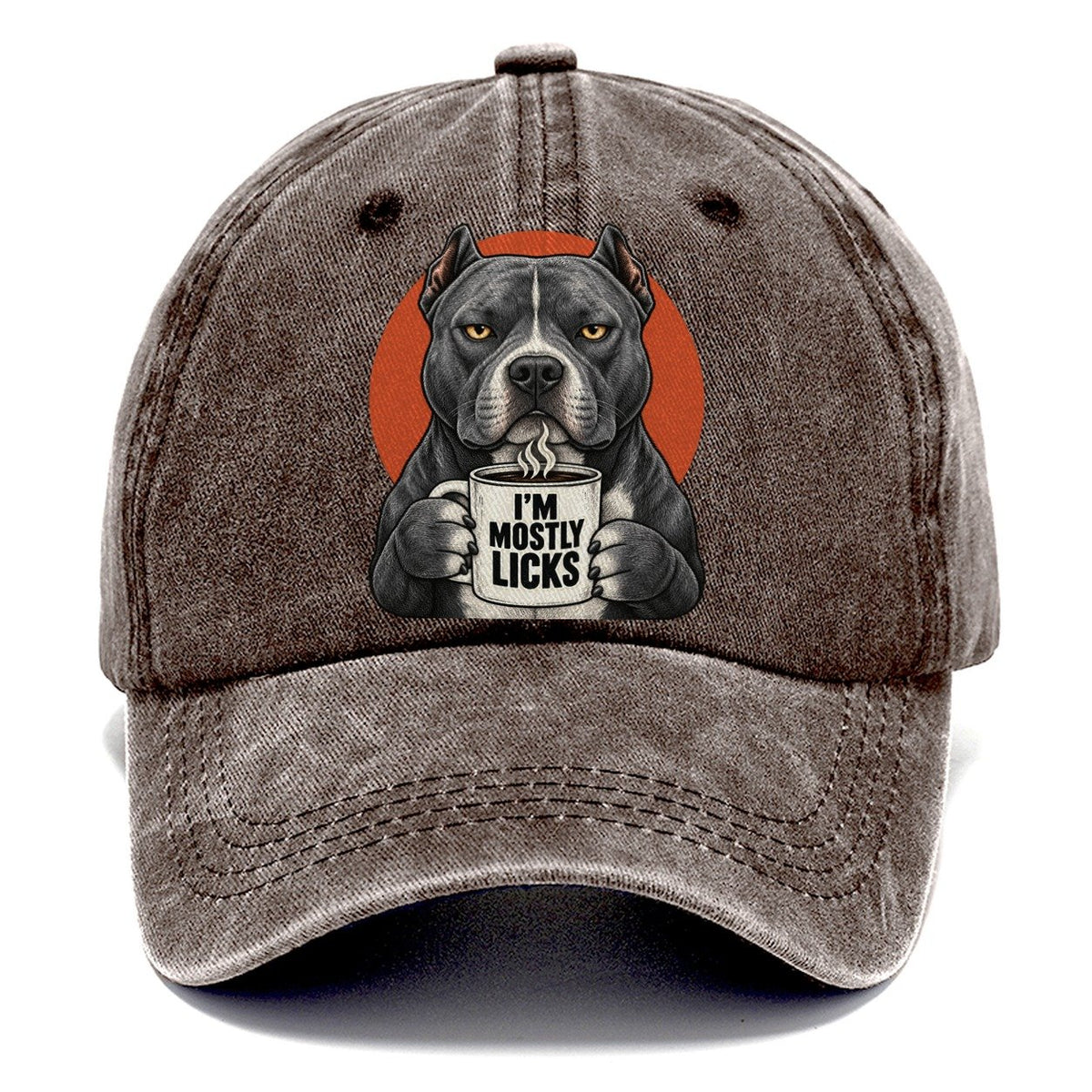 American Pit Bull Terrier Mug Truths Dog Mug Truths Classic Cap – Brown
