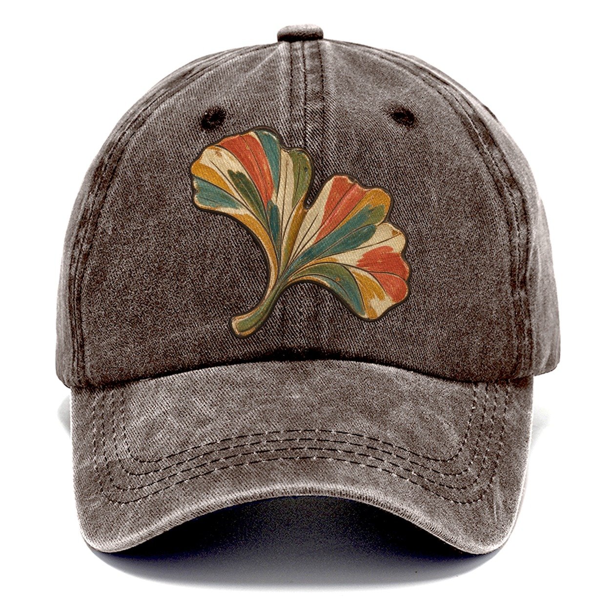 Single Ginkgo Rest Gentle Wild Classic Cap – Brown