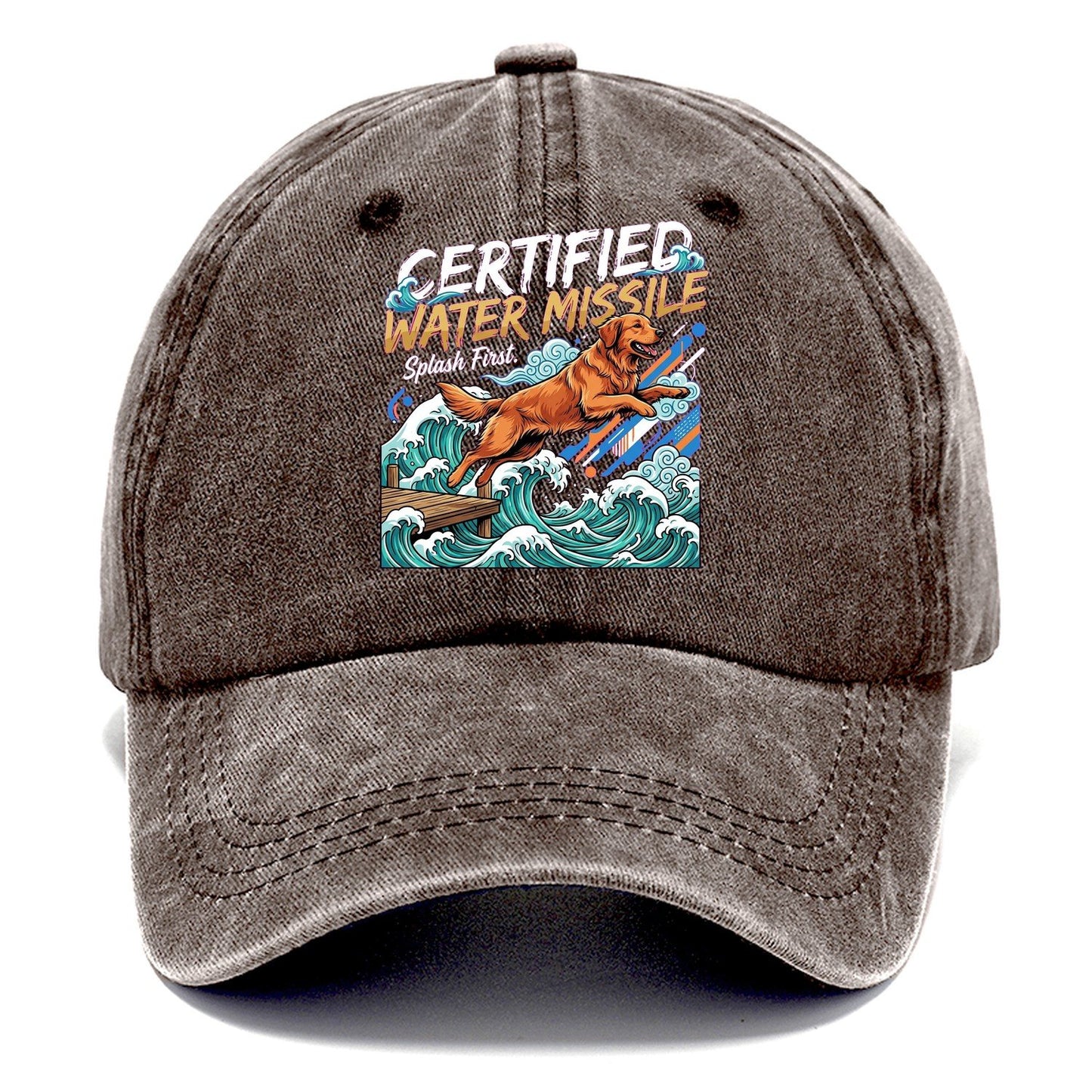 Certified Water Missile Classic Cap – Brown
