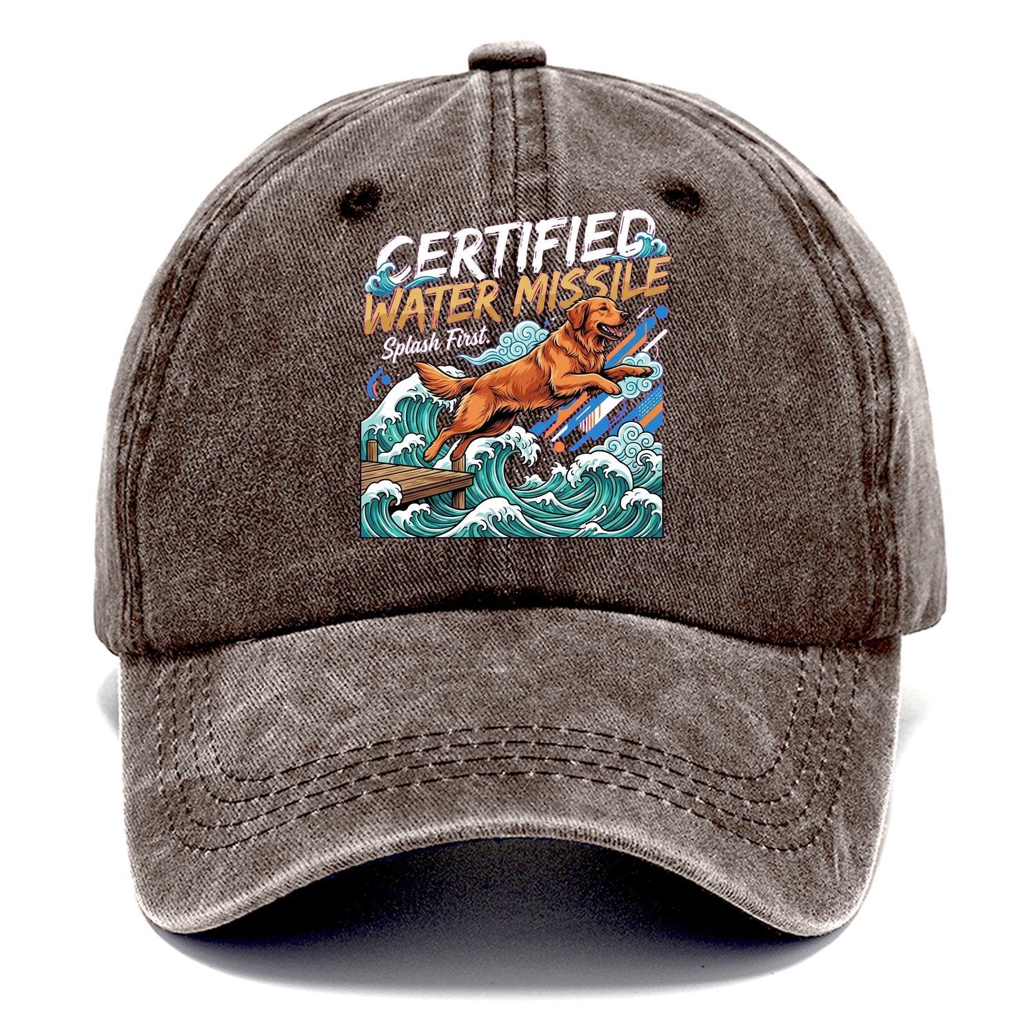 Certified Water Missile Classic Cap – Brown