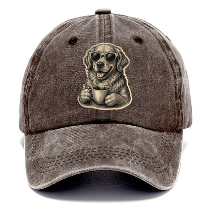 Coffee Golden Classic Cap – Brown