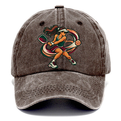 Backhand Winner Pickleball Life Classic Cap – Brown