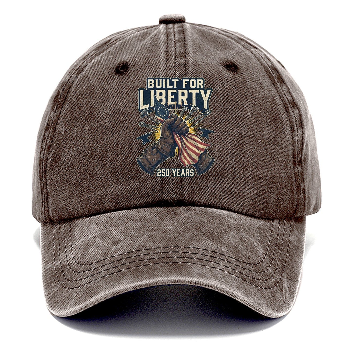 Built For Liberty V2 Classic Cap – Brown