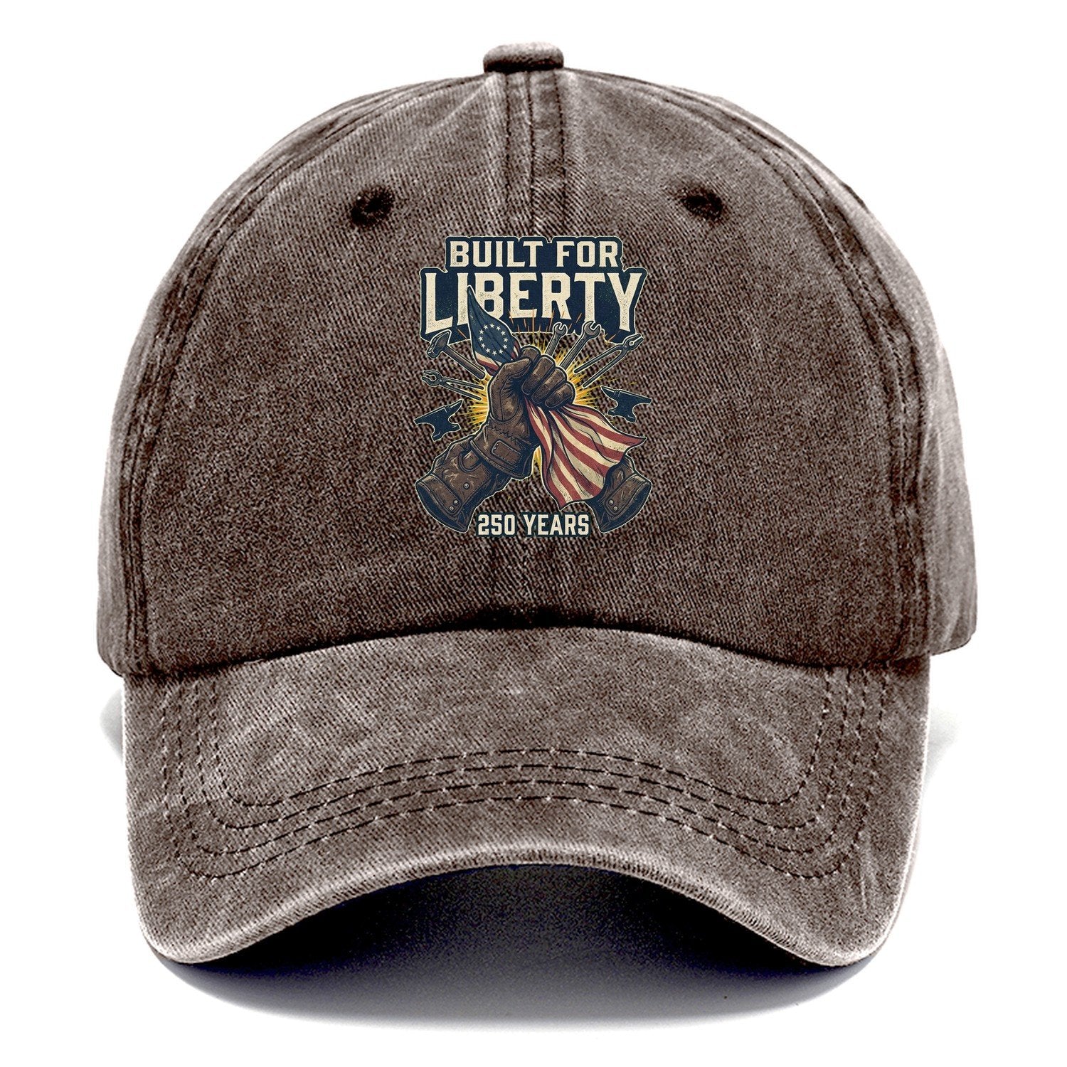 Built For Liberty V2 Classic Cap – Brown