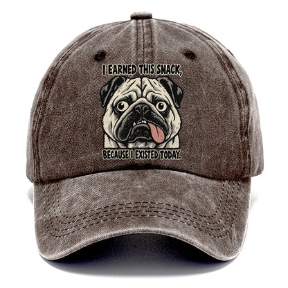 I Earned This Snack Feral Logic Classic Cap – Brown